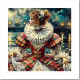 Tartan Lady Posters and Art